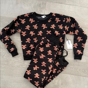 NWT Gingerbread Sweatsuit